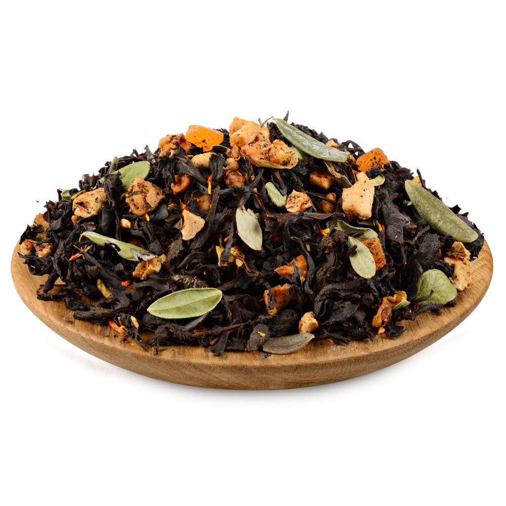 Черный чай Айва с персиком 50 гр - Chokodelika фото 3