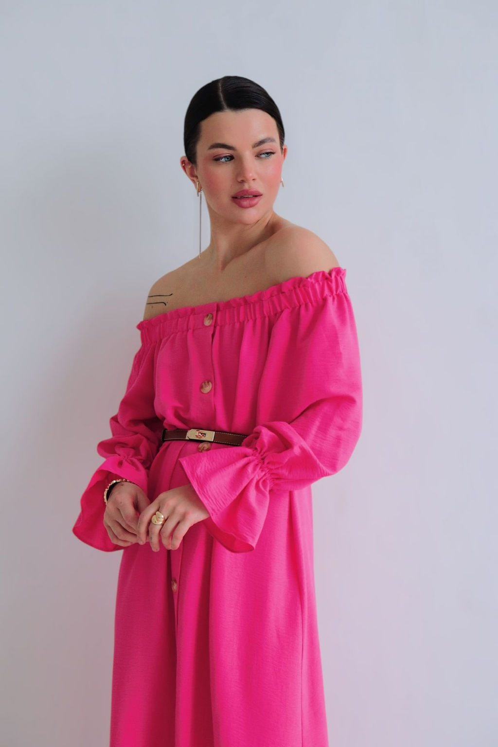 Martichelli Платье розовое  фото 8