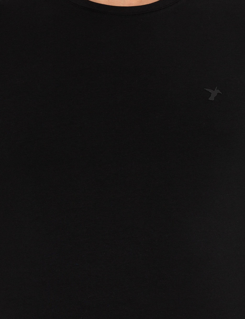 Черная облегающая базовая футболка - Cacharel фото 6