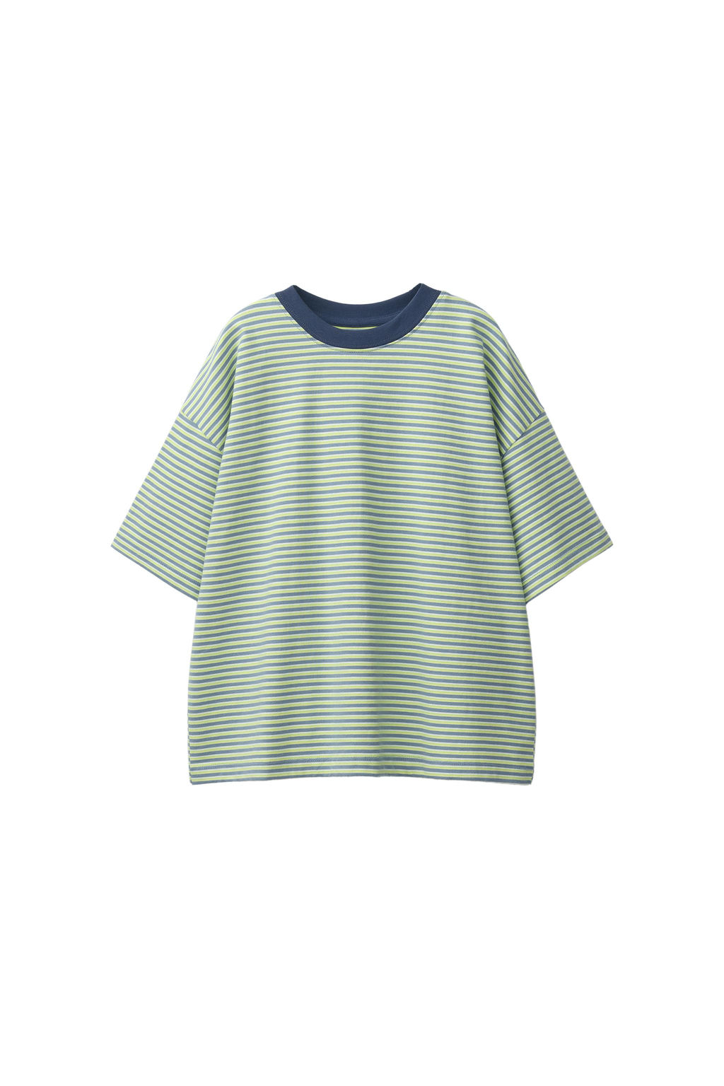 CAMISETA HEAVY WEIGHT RAYAS / Raya verde