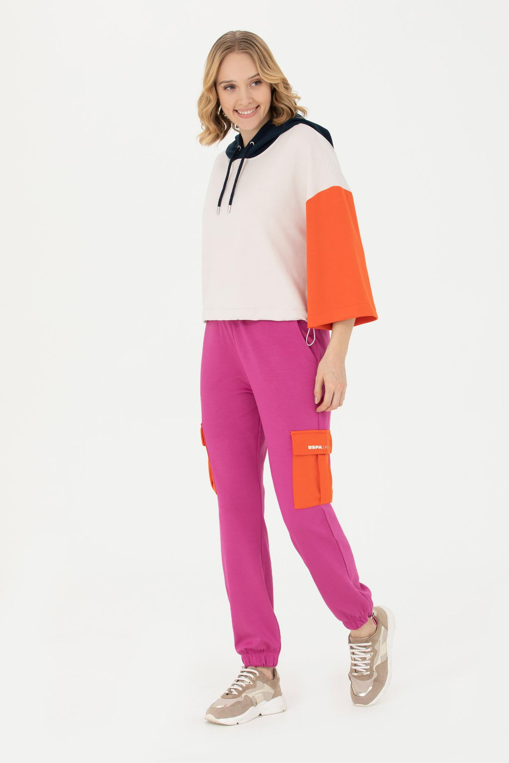 Женский свитшот с камнем - U.s. polo assn фото 18