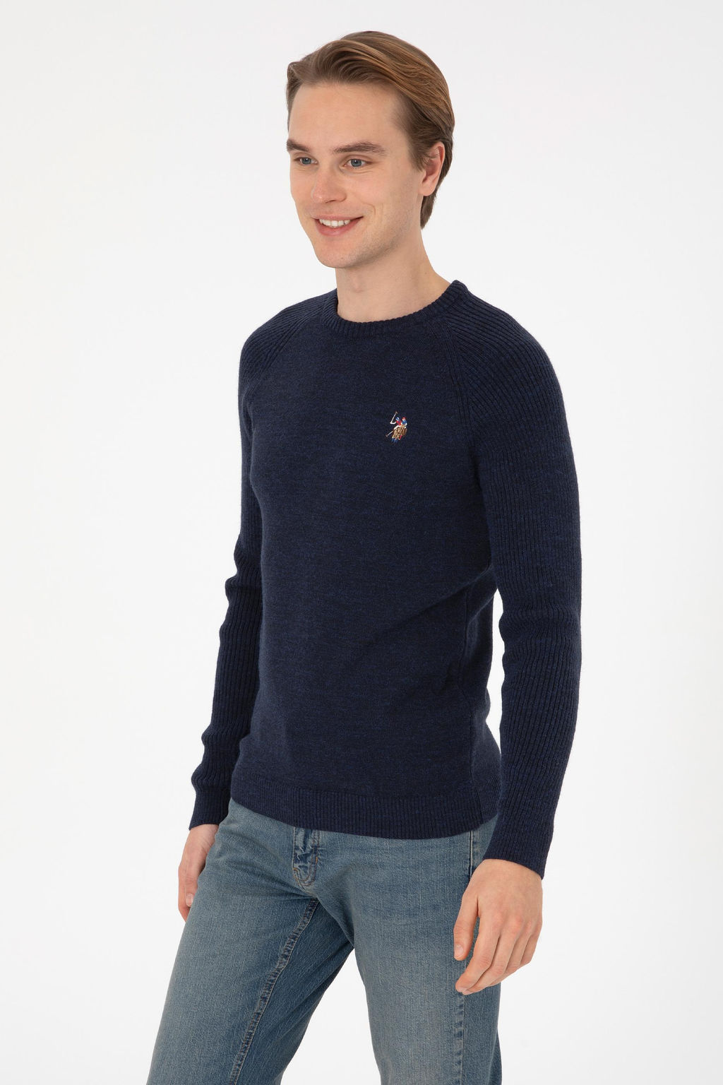 Erkek Lacivert Kazak - U.s. polo assn фото 3