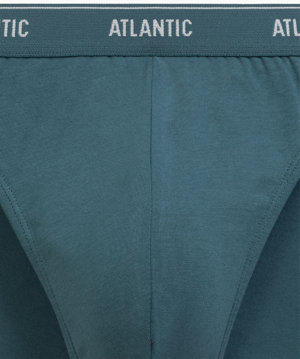 ATLANTIC 2RMP-094 Трусы спорт - набор 2 шт. серый меланж + морской фото 5