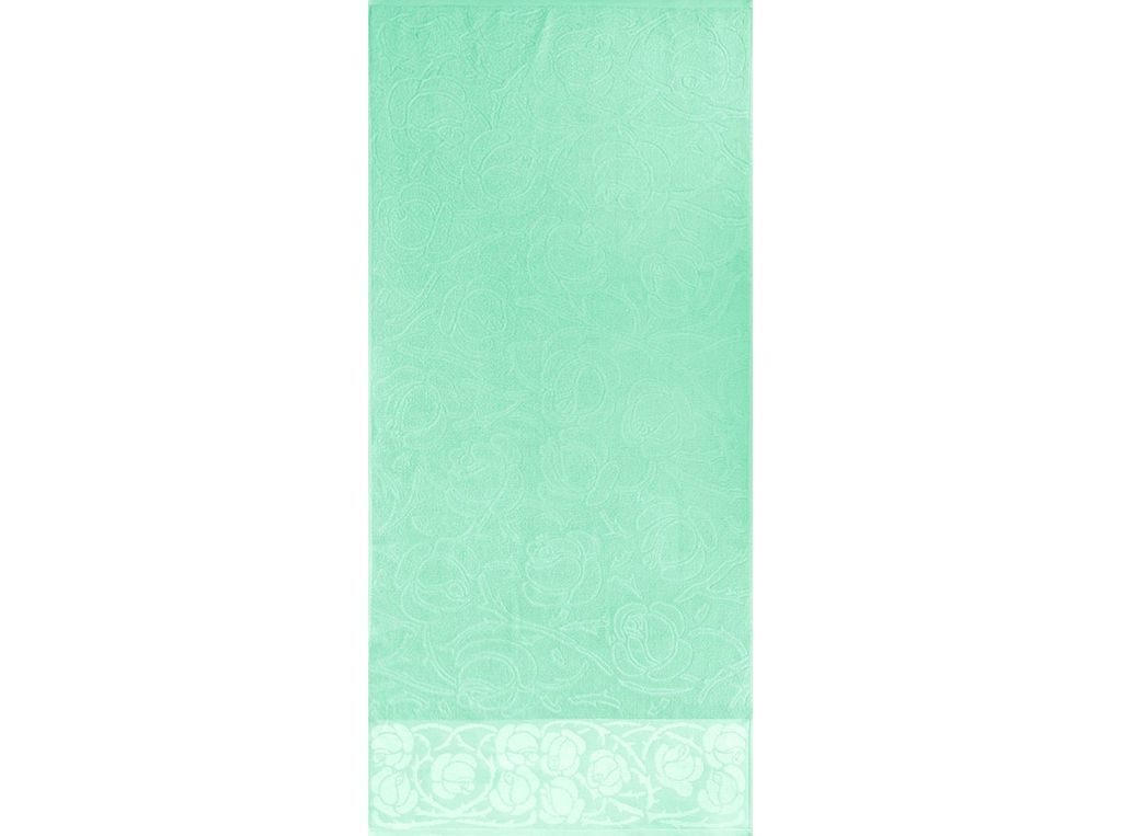 6с102.411ж1 Тенденция (мятный7) Полотенце махровое 67х150см