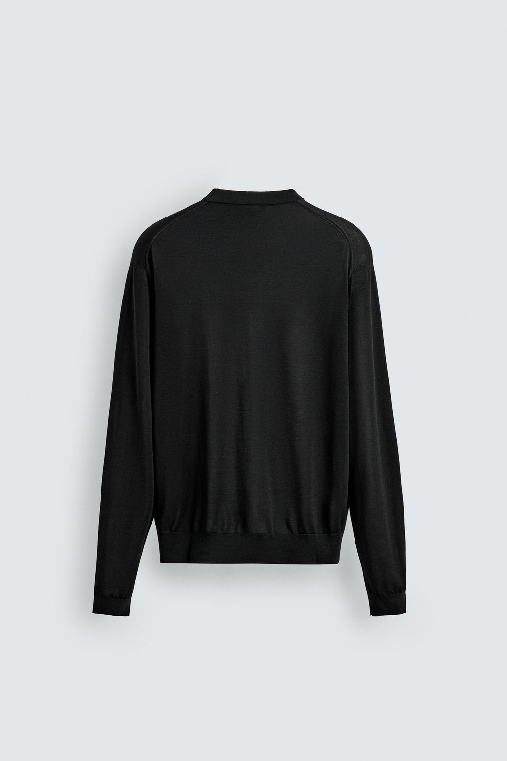 C?RDIGAN 100% SEDA AARON LEVINE X ZARA / Negro  фото 7