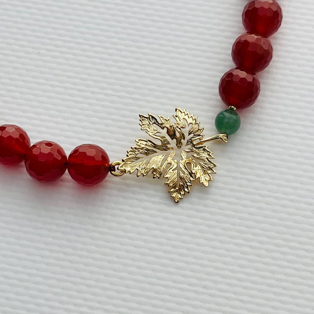 Бусы из Сердолика и Кварца