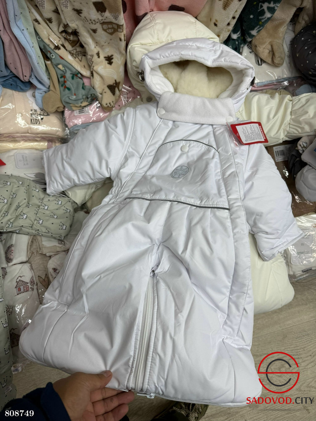 Зимний комбинезон-трансформер 2 в 1 для малышей - Bruno фото 4