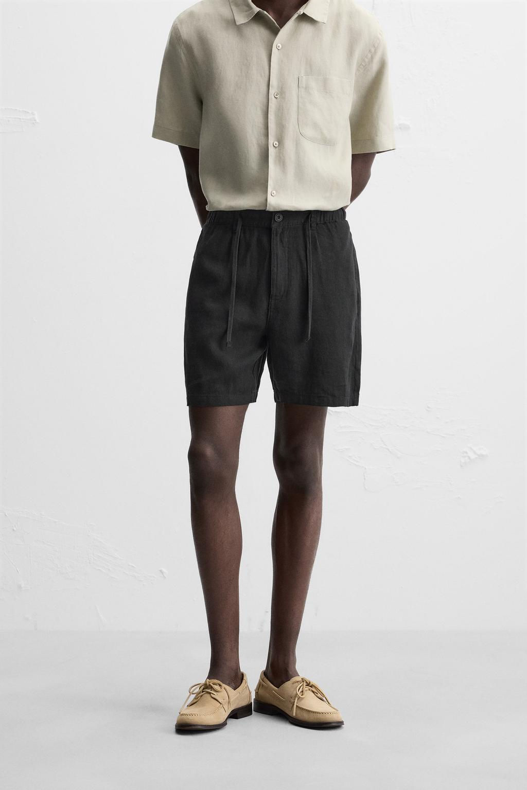 BERMUDA SHORTS LINEN BLEND - Zara фото 30
