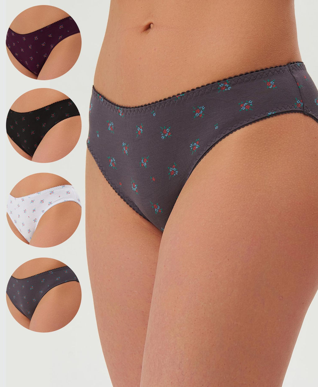 Трусы женские слипы Cherry Girl M083 модал, эластан размеры S, M, L, XL