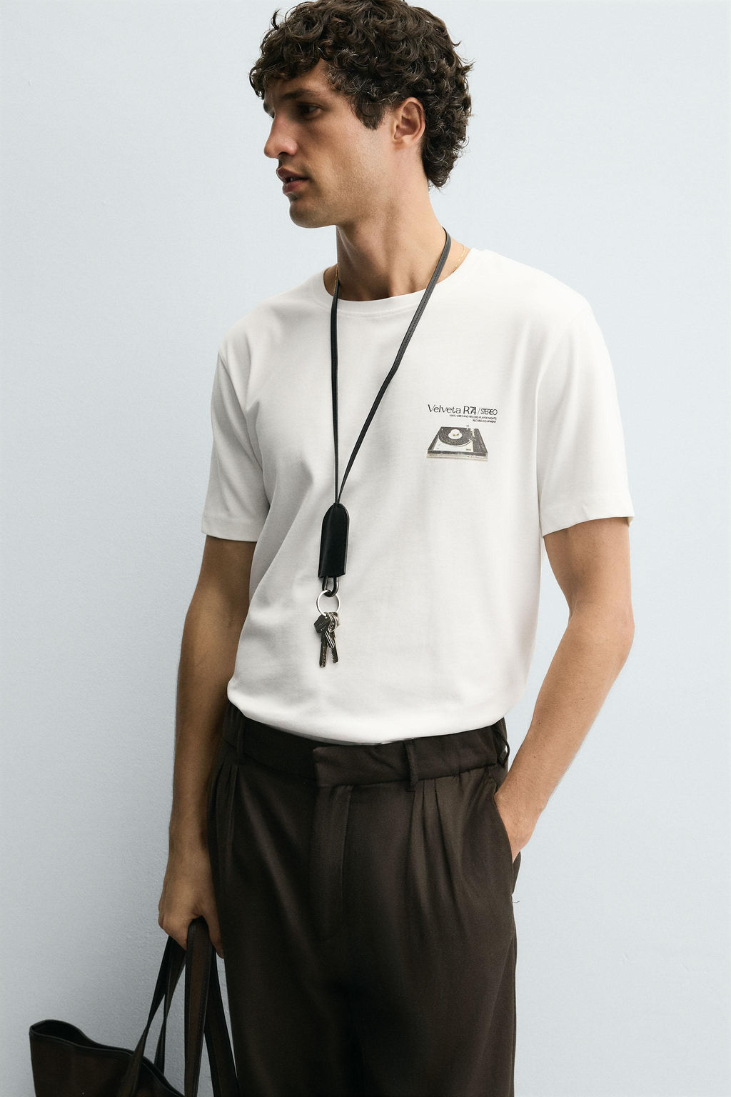 VINYL PRINT T-SHIRT - Zara фото 6