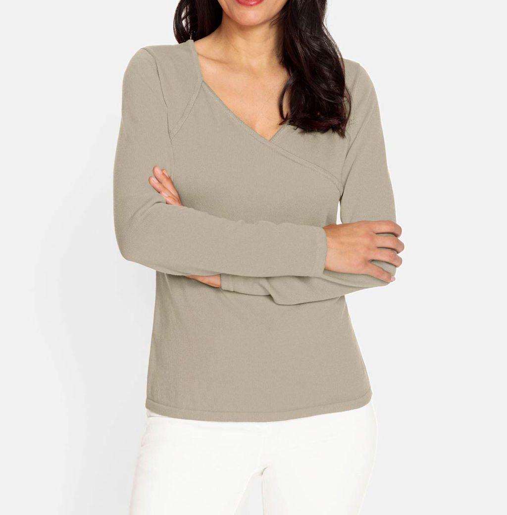 Пуловер, серый - Heine фото 3