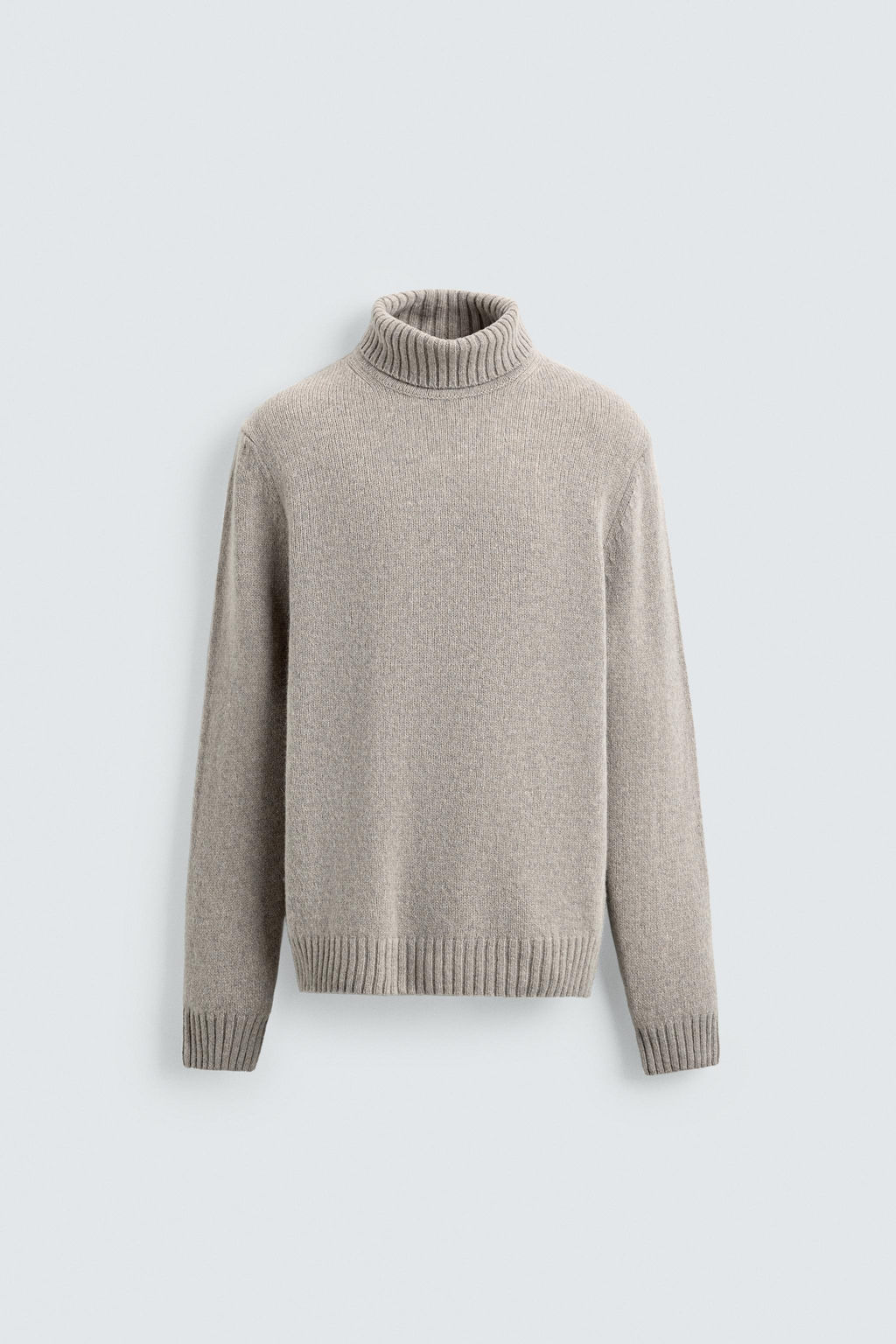 WOOL BLEND HIGH NECK JUMPER - Zara фото 6