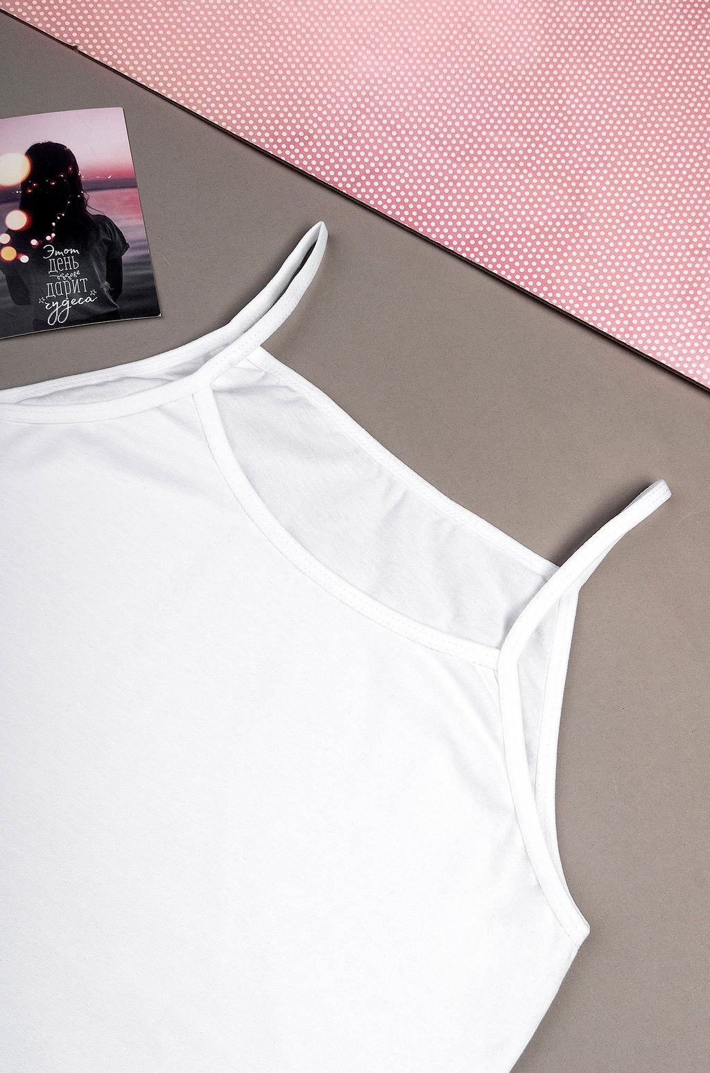 Майка на бретелях для девочки Donella  фото 4