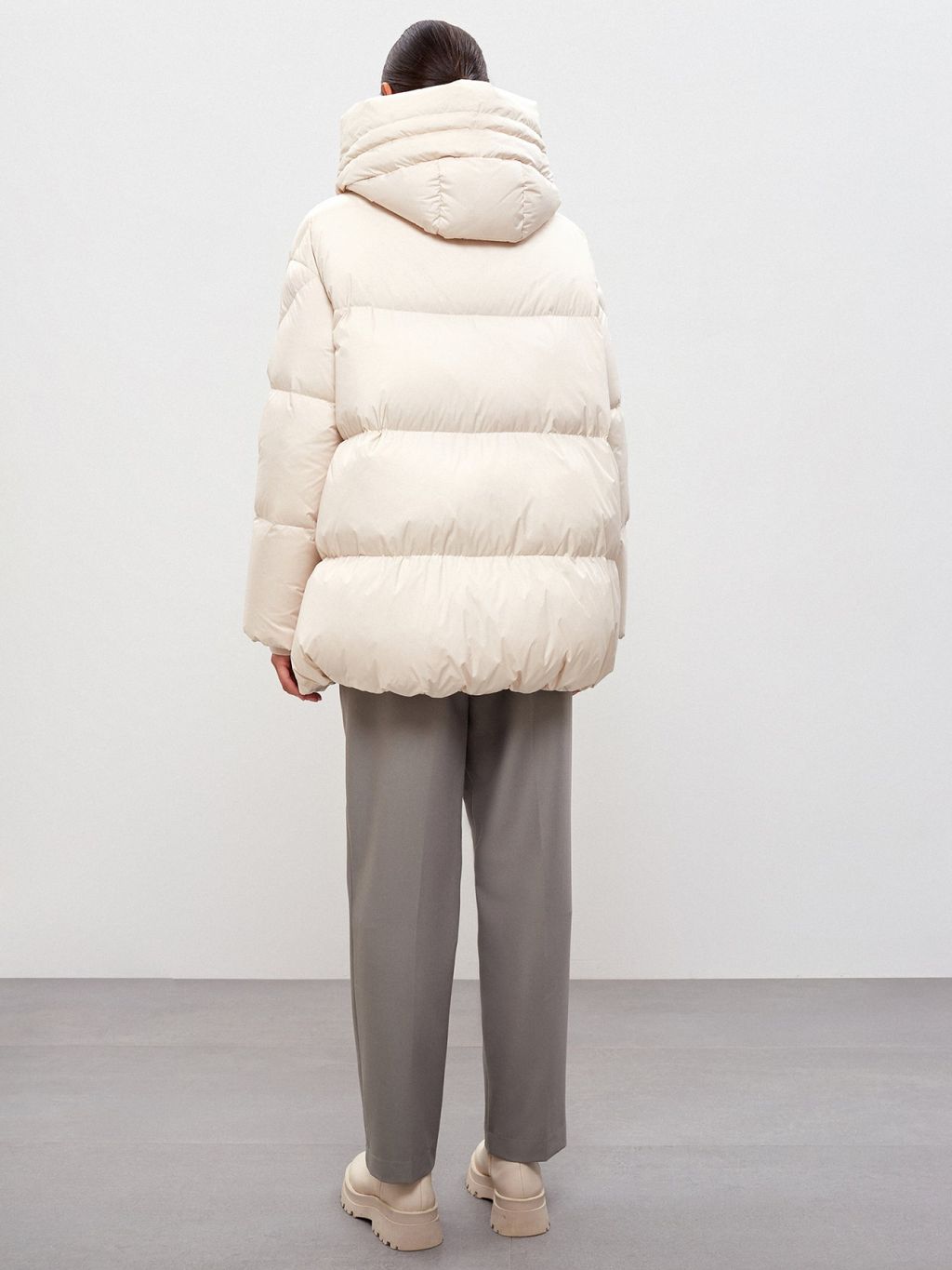 Conso/WDM 220518 - milk Пуховая Куртка  фото 5