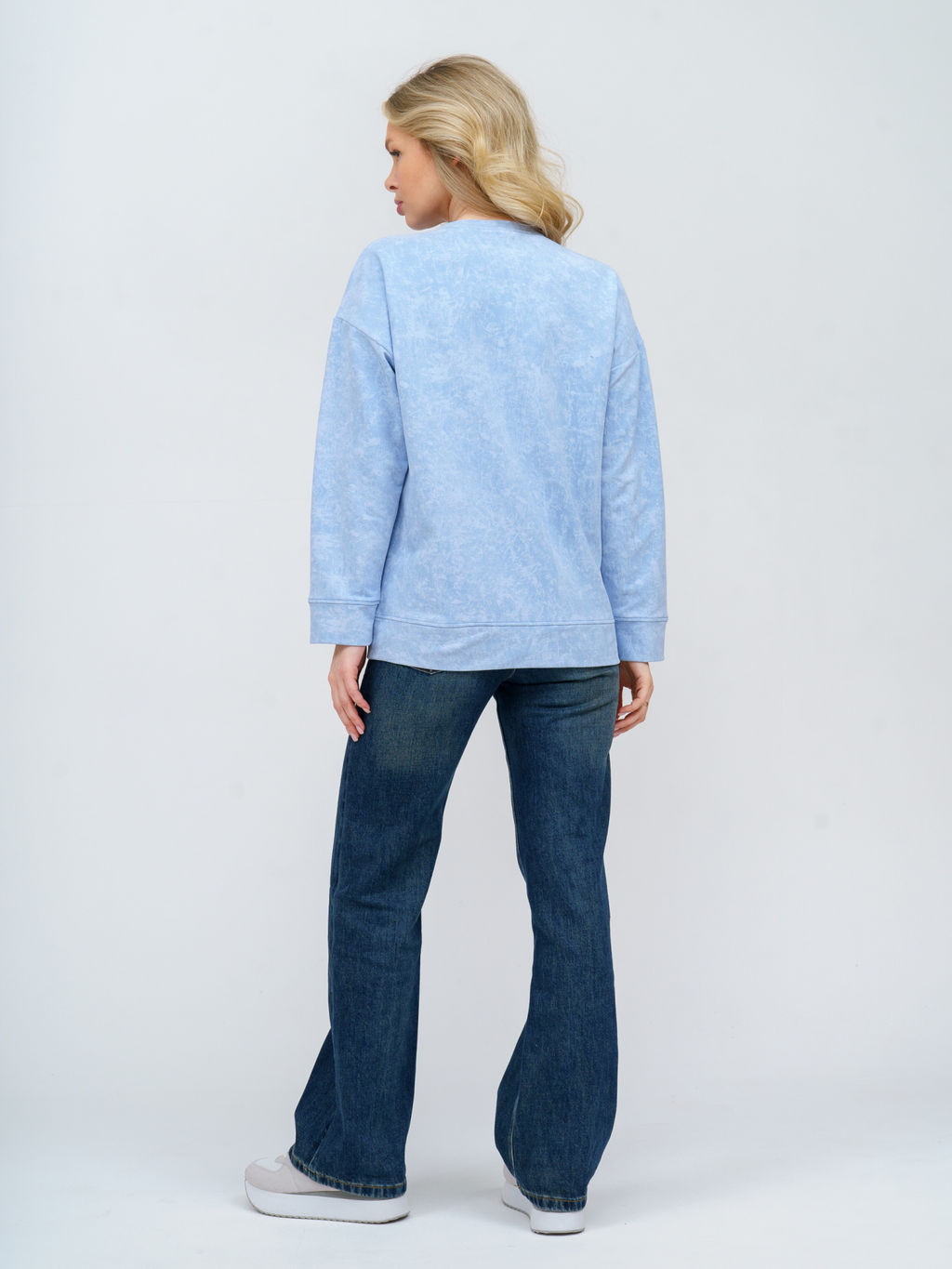 985 Свитшот "Голубой/винтаж"