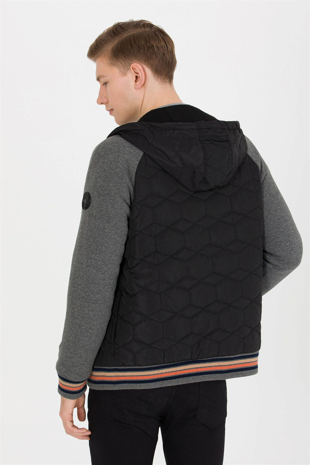 U. S. Polo Assn / Мужской черный вязаный кардиган - U.s. polo assn фото 10