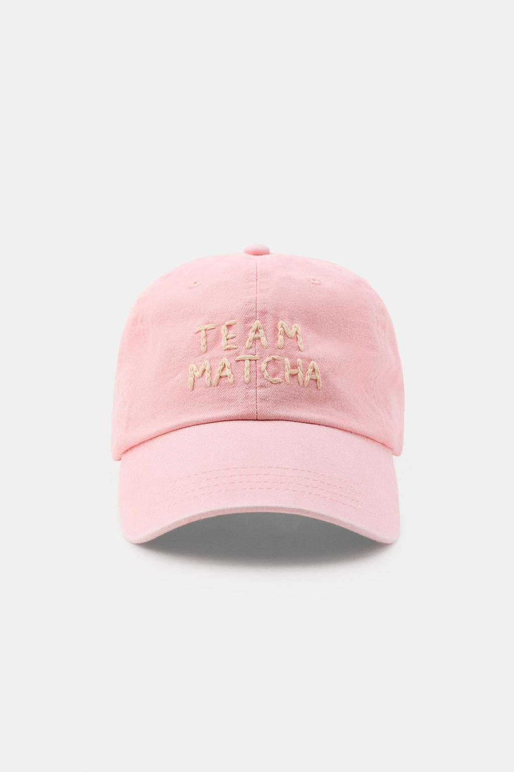GORRA SARGA TEXTO MATCHA / Rosa - Zara фото 3