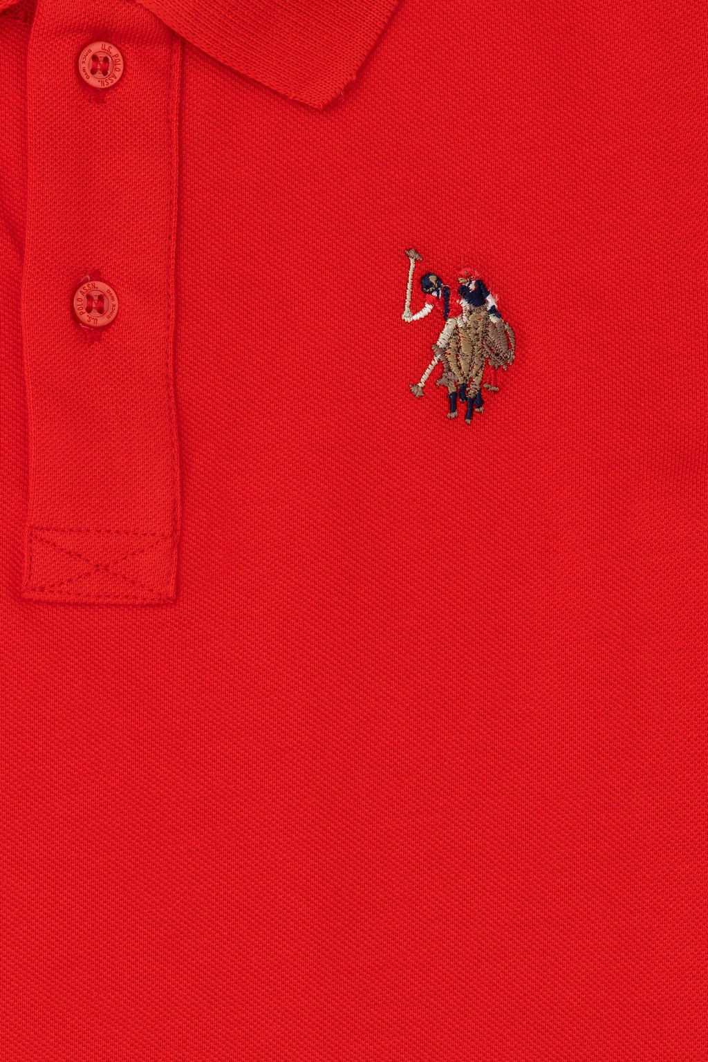 Красная базовая футболка для мальчика - U.s. polo assn фото 11