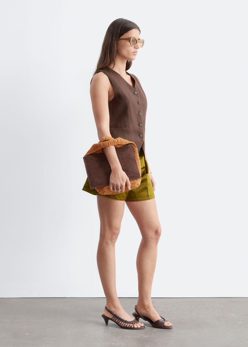 Chaleco de lino - H&m фото 5