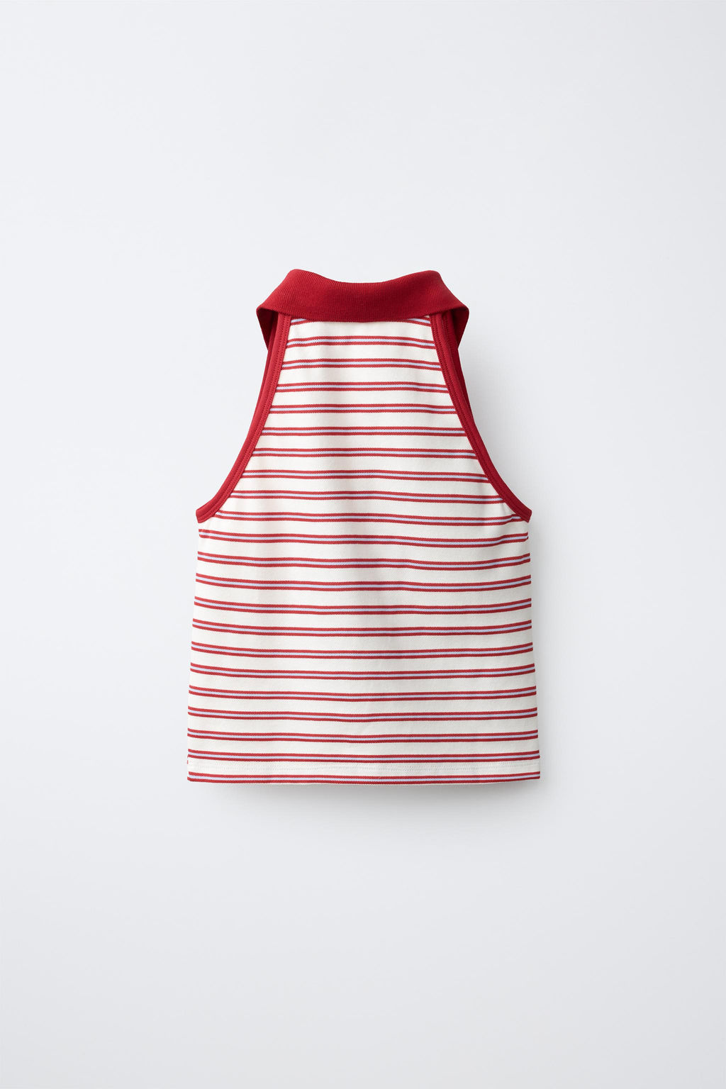 POLO PIQU? CUELLO HALTER / rayas - Zara фото 3