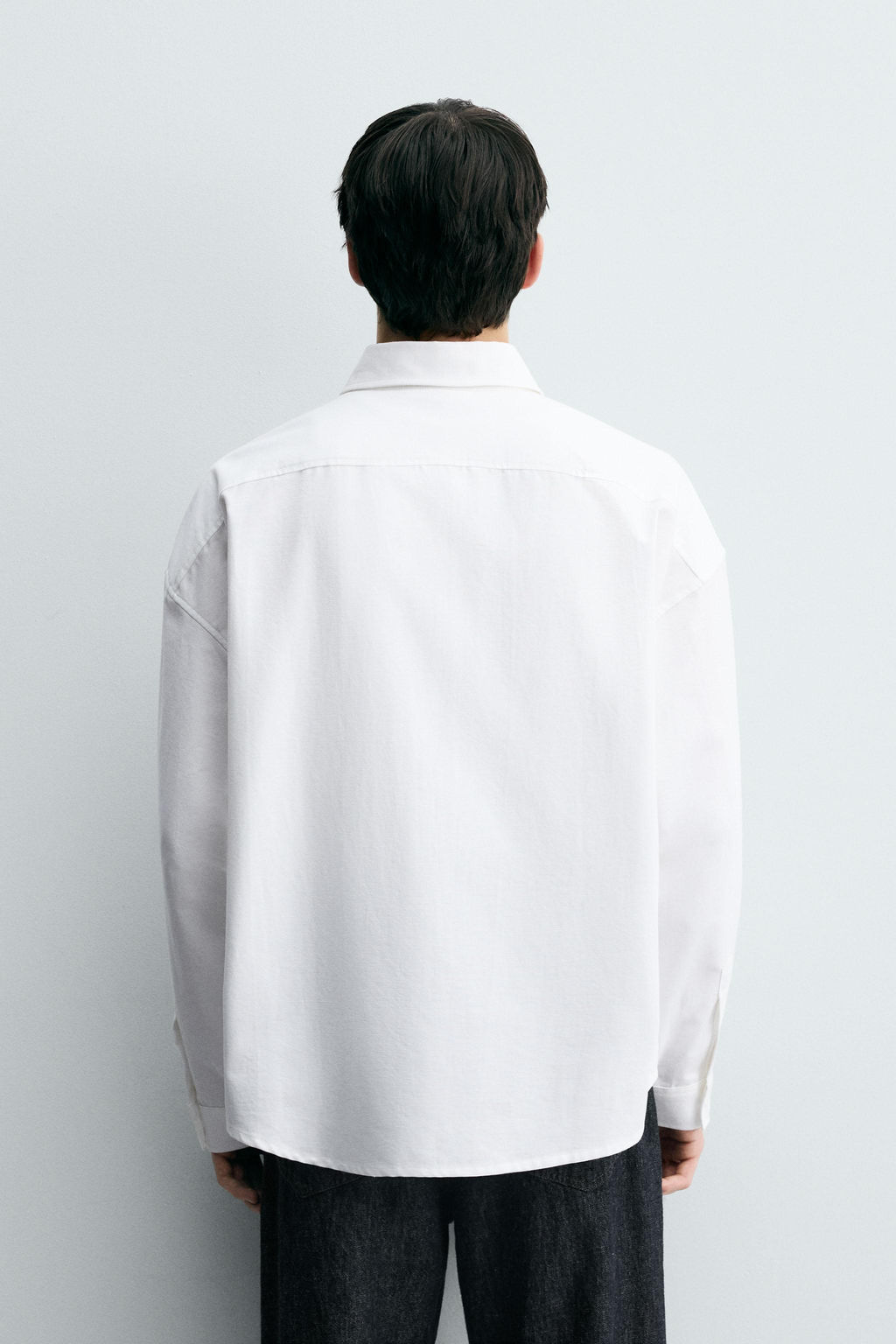 OVERSIZE FIT OXFORD SHIRT - Zara фото 3