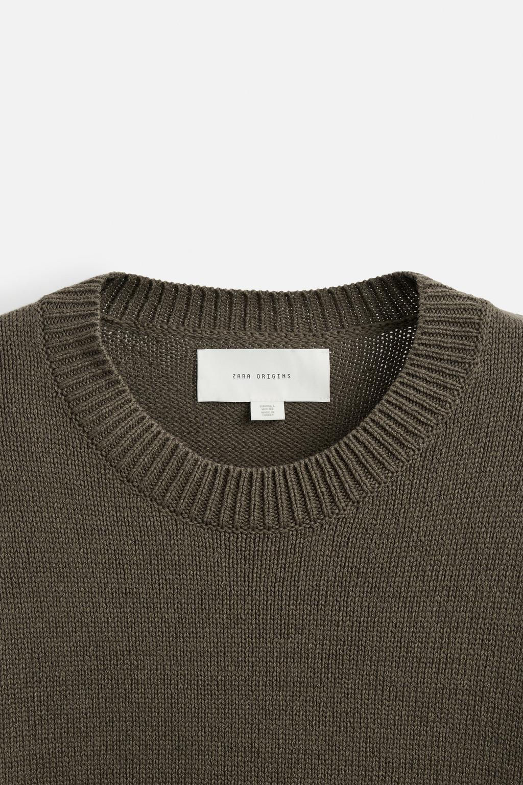 COTTON SWEATER - Zara фото 9