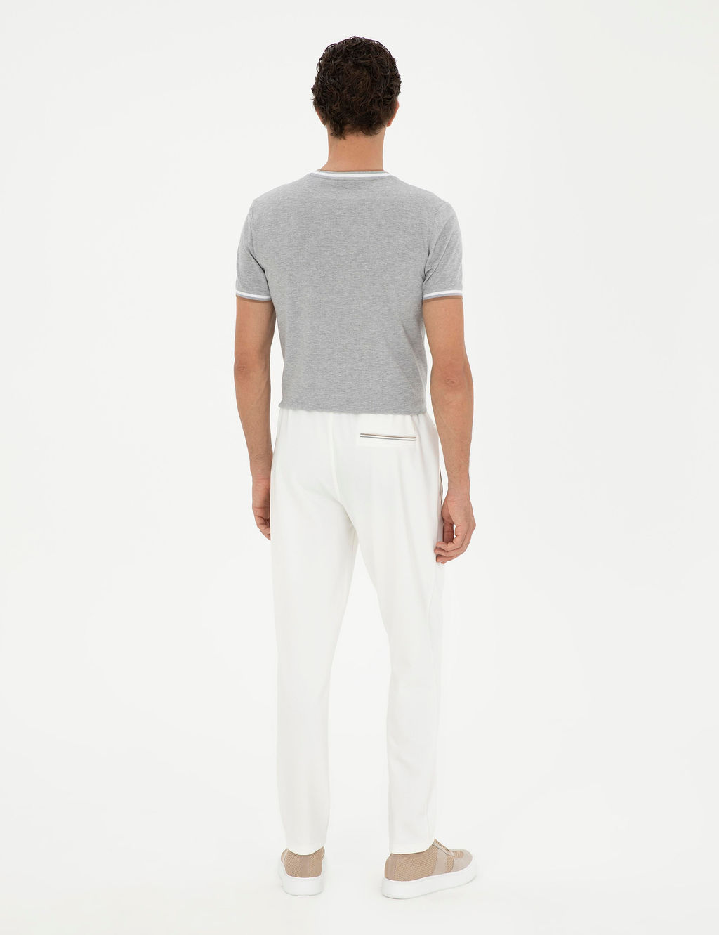 Beyaz Slim Fit E_ofman Alt_