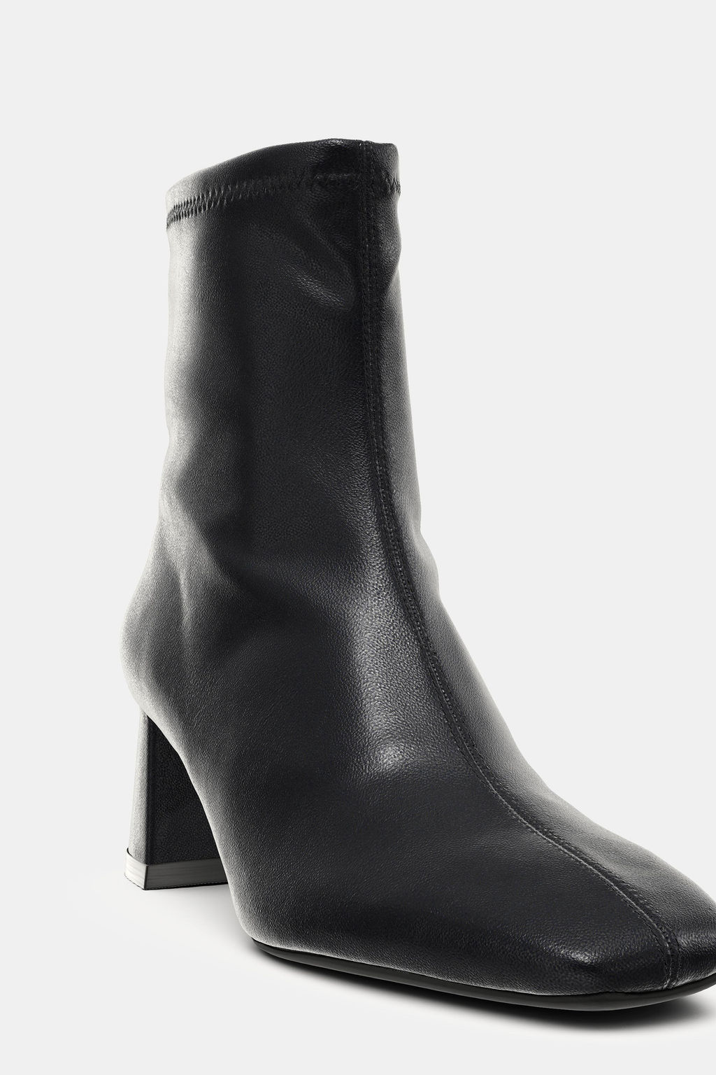 BLOCK HEEL ANKLE BOOTS - Zara фото 6