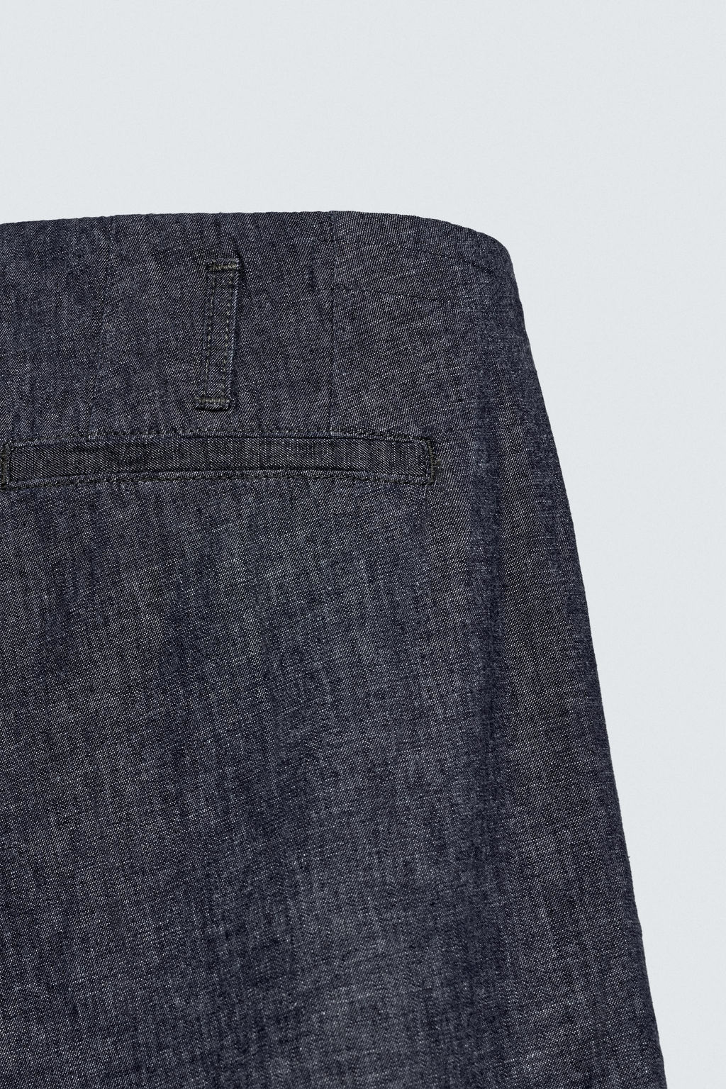 PANTAL?N BALLOON FIT PLIEGUES / Azul / ?ndigo - Zara фото 10