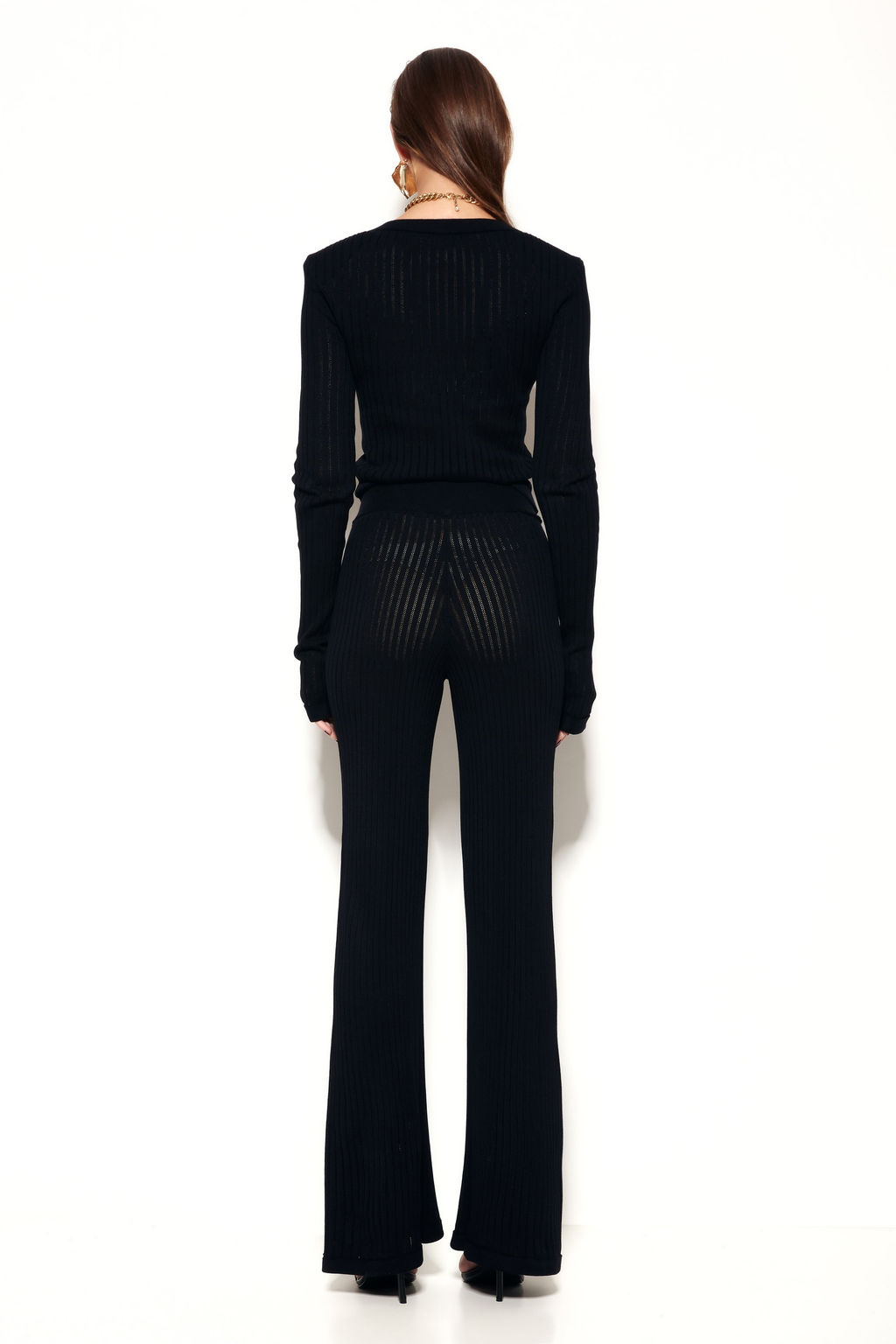 Брюки вязаные 54467 - Lakbi фото 4