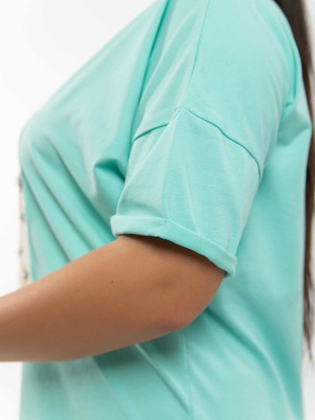 758 Футболка "ментол"