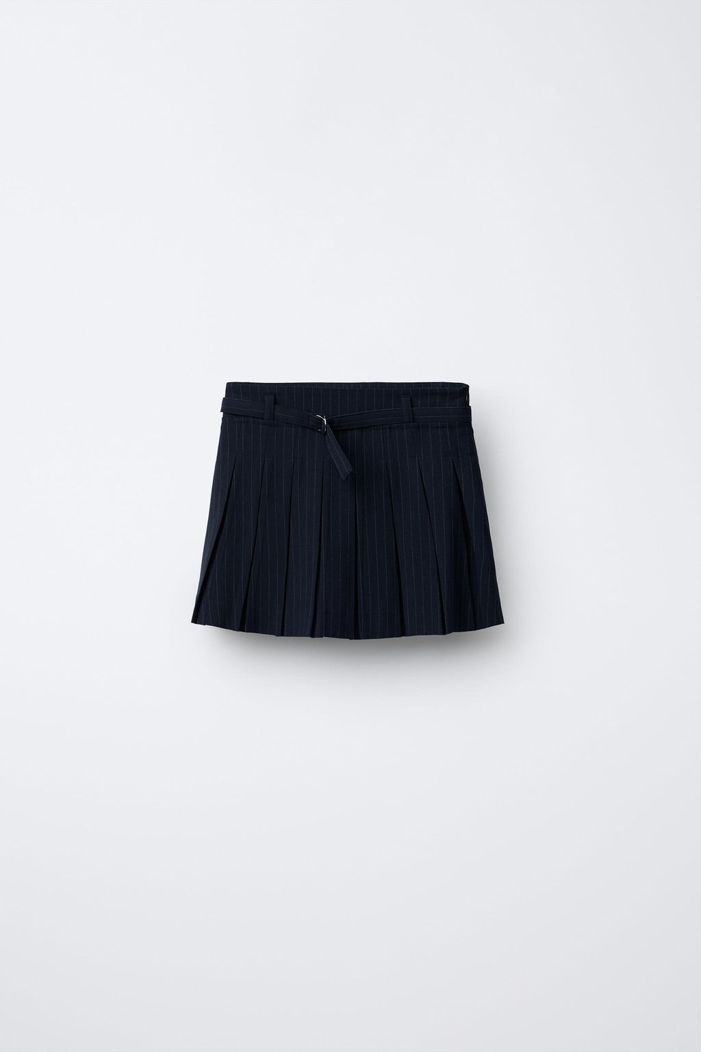 PINSTRIPE SKIRT WITH BELT - Zara фото 5