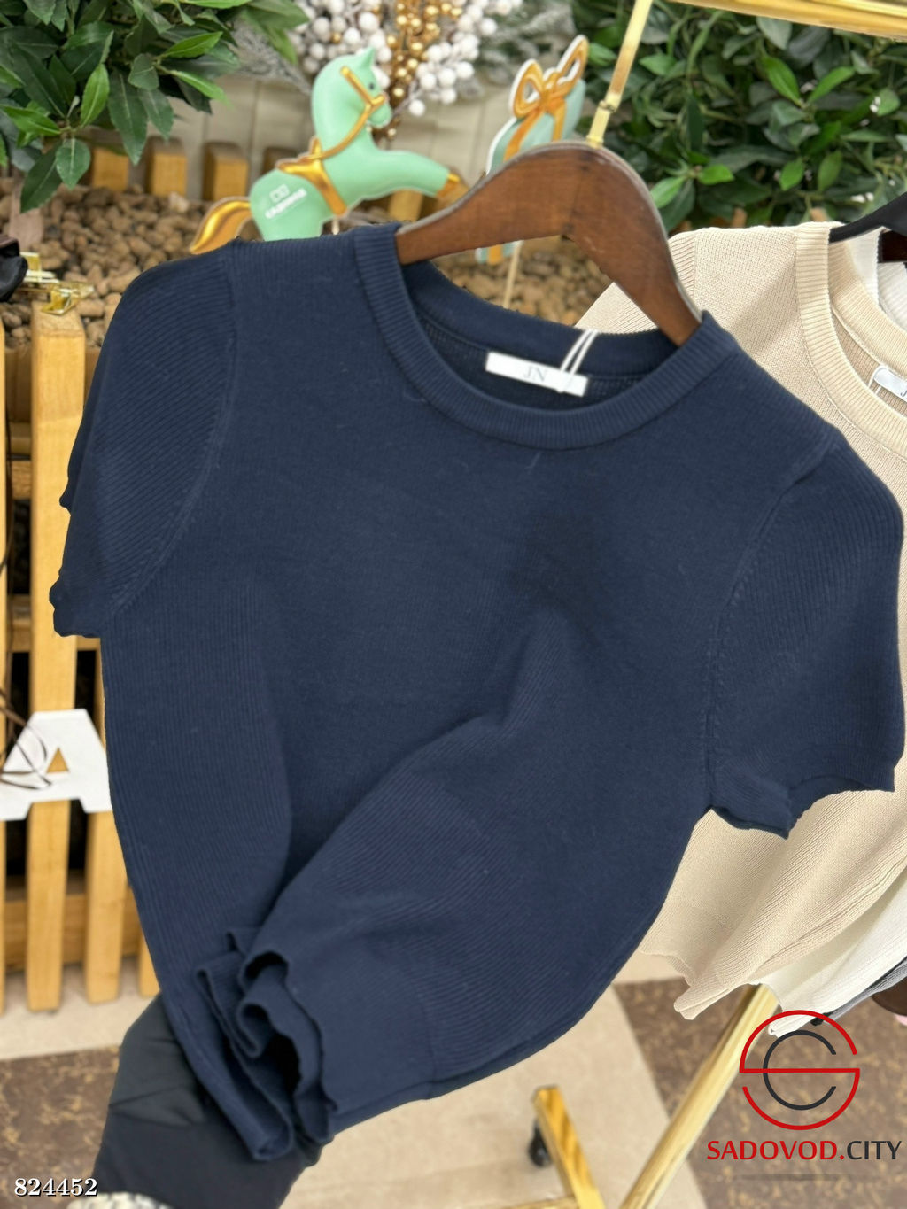 Футболка женская однотонная