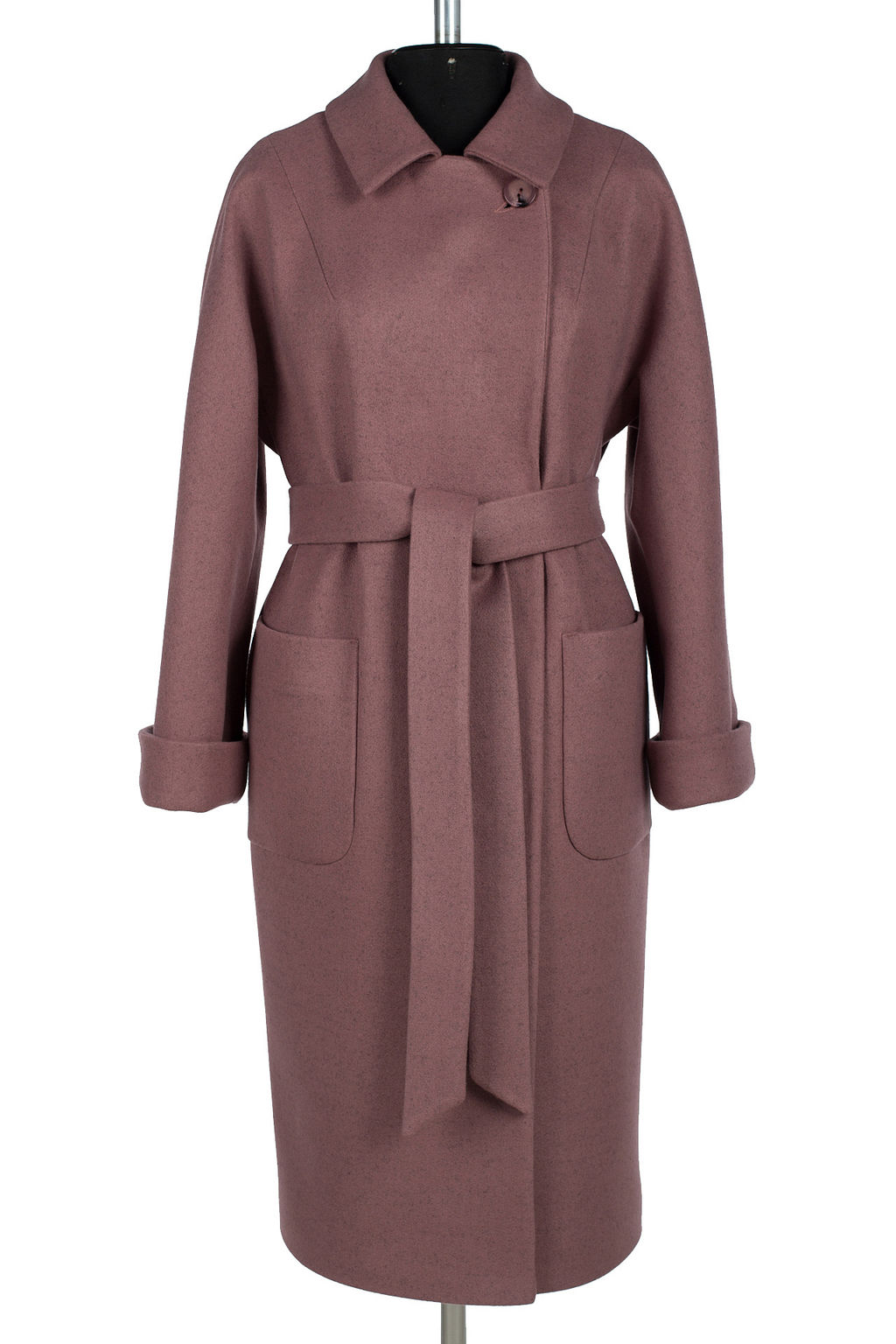 Пальто женское демисезонное (пояс) - El podio фото 7