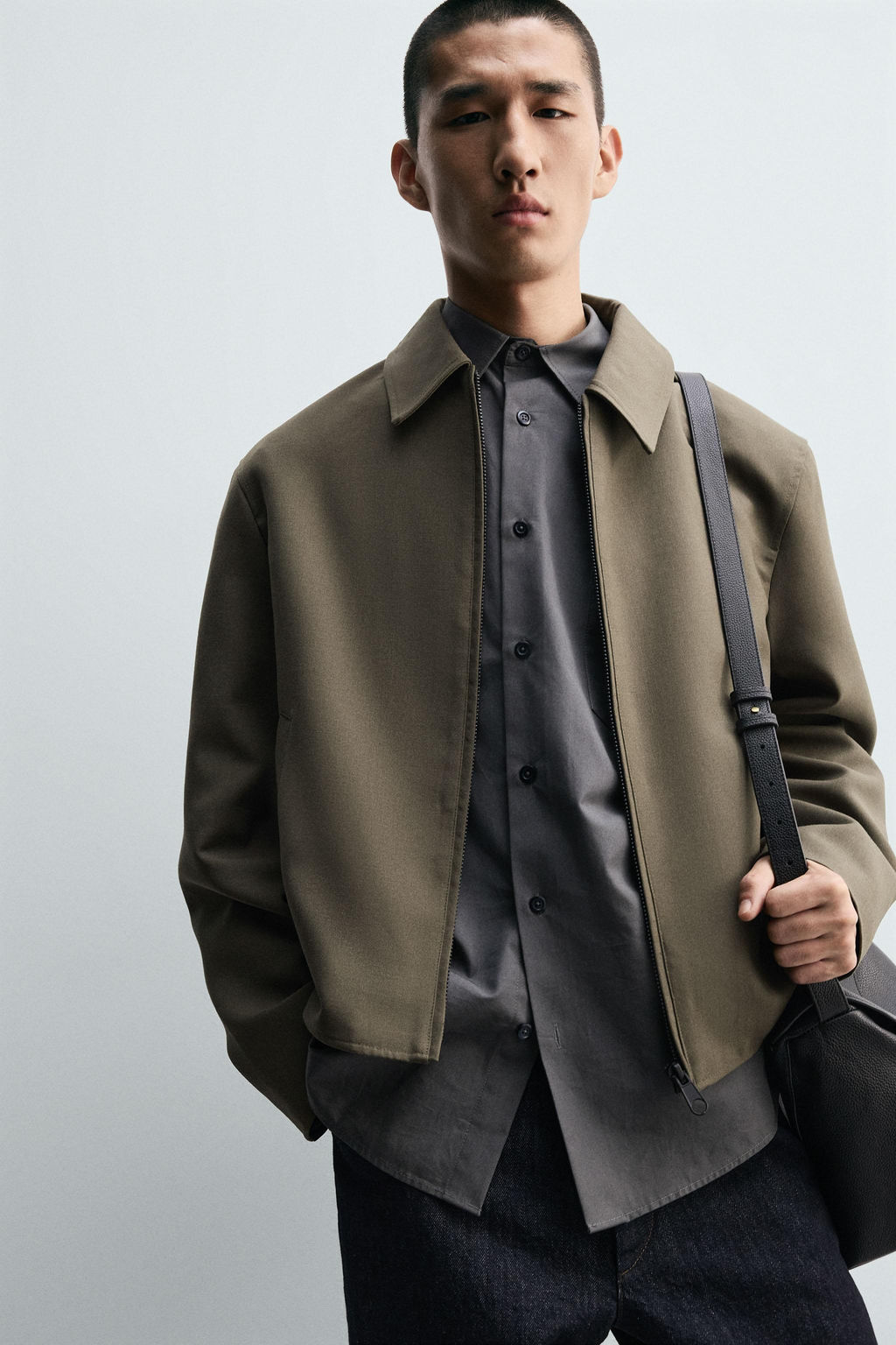 CROPPED FIT JACKET - Zara фото 5