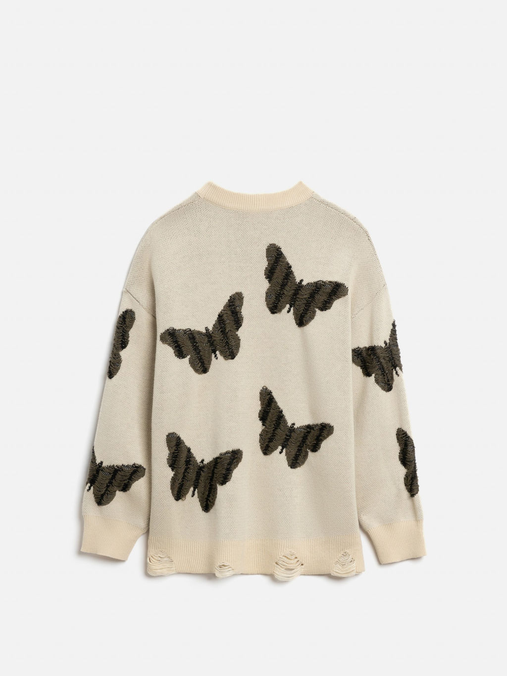 ACOOLA / Джемпер детский для девочек Linda хаки принт фото 2