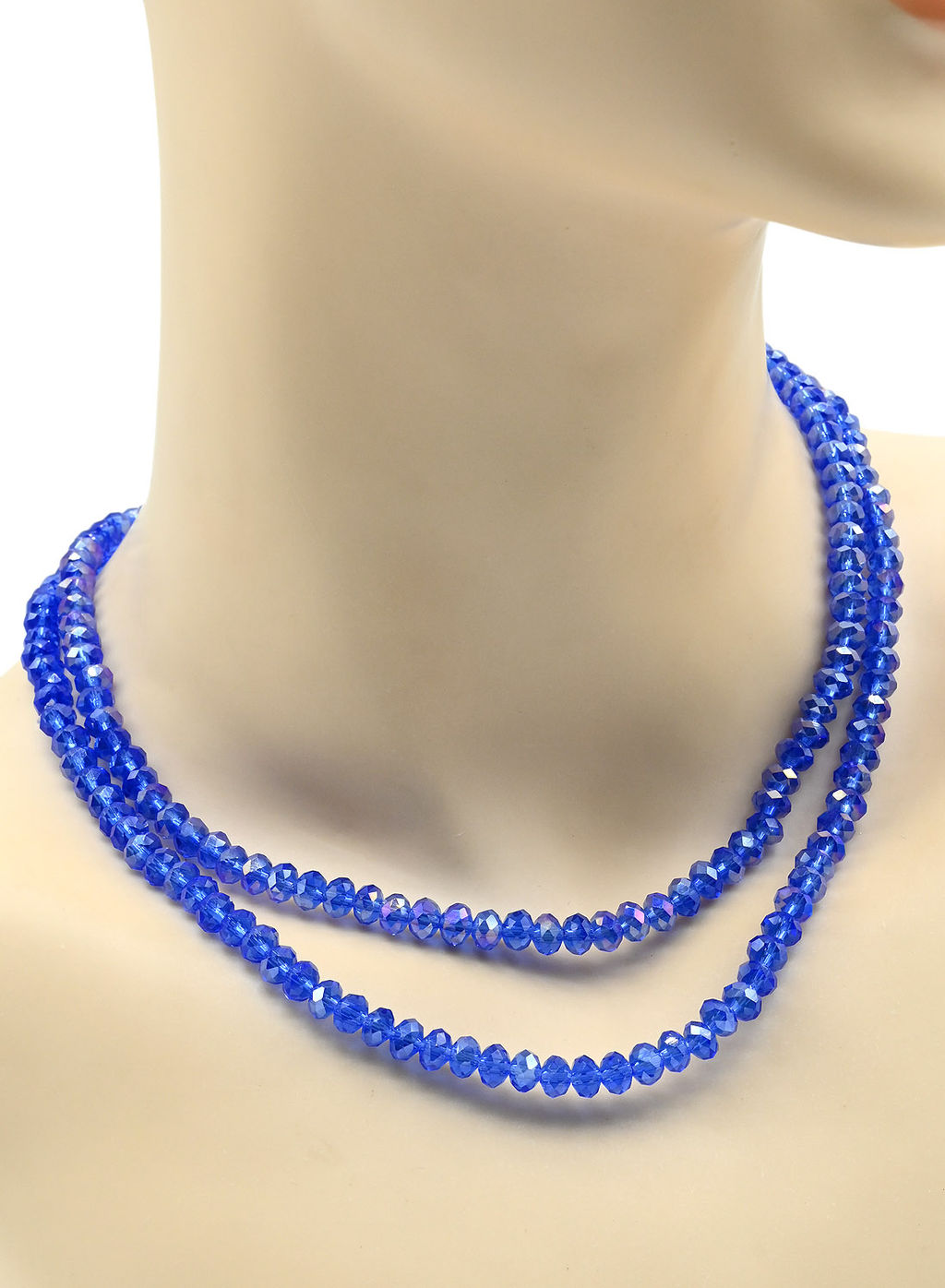 Бусы-браслет на резинке из циркона кукуруза гр.6мм зеленый хамелеон, 86см. Радуга камня  фото 28