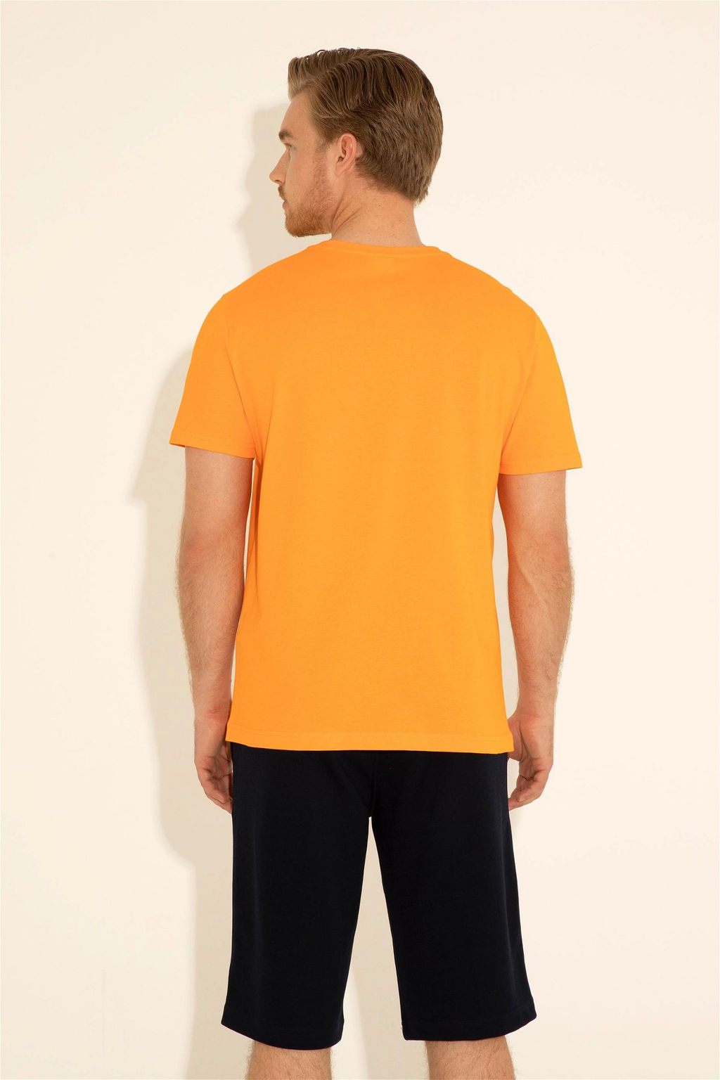 Мужская оранжевая футболка - U.s. polo assn фото 13