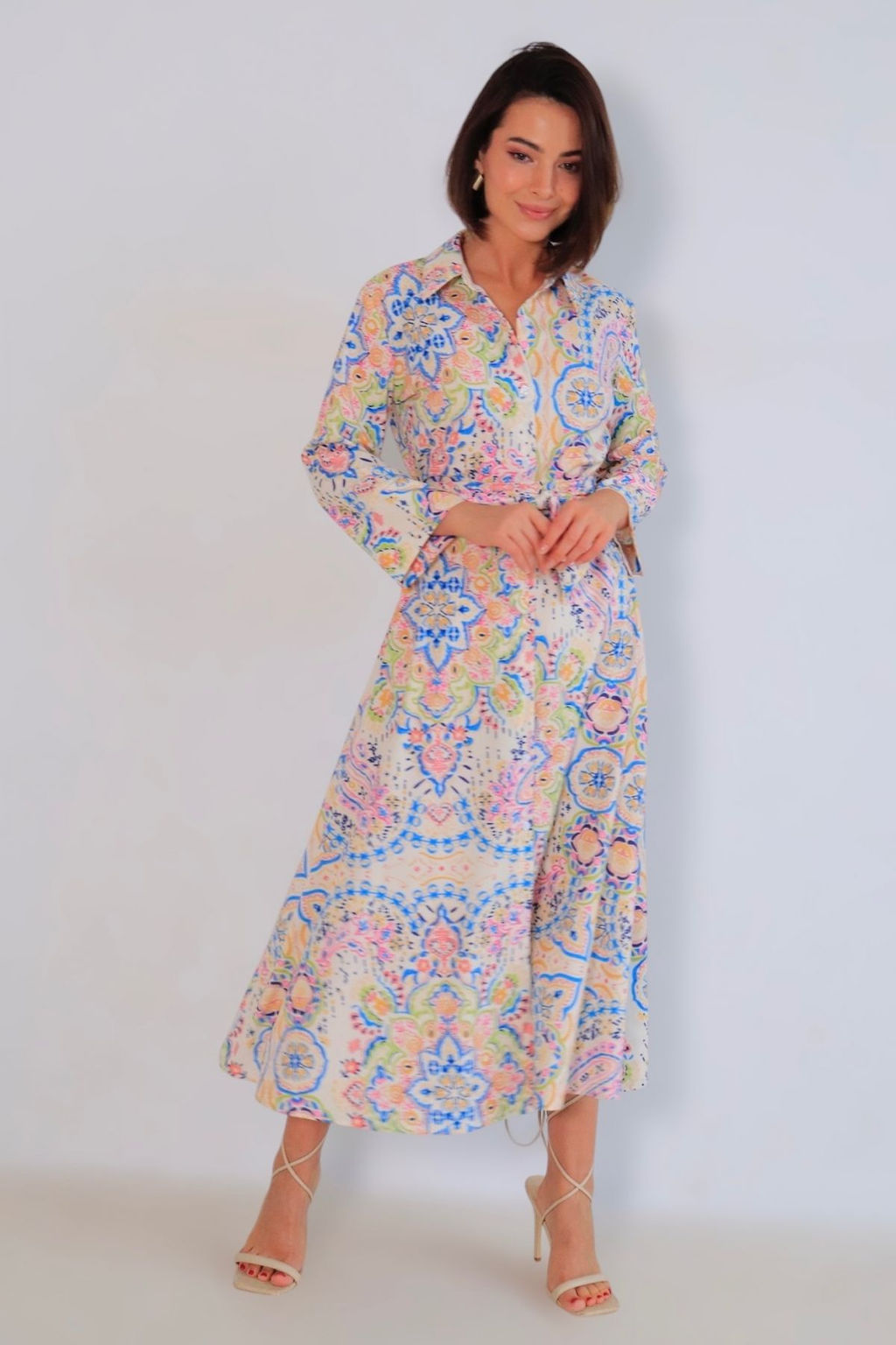 Martichelli Платье с принтом  фото 7