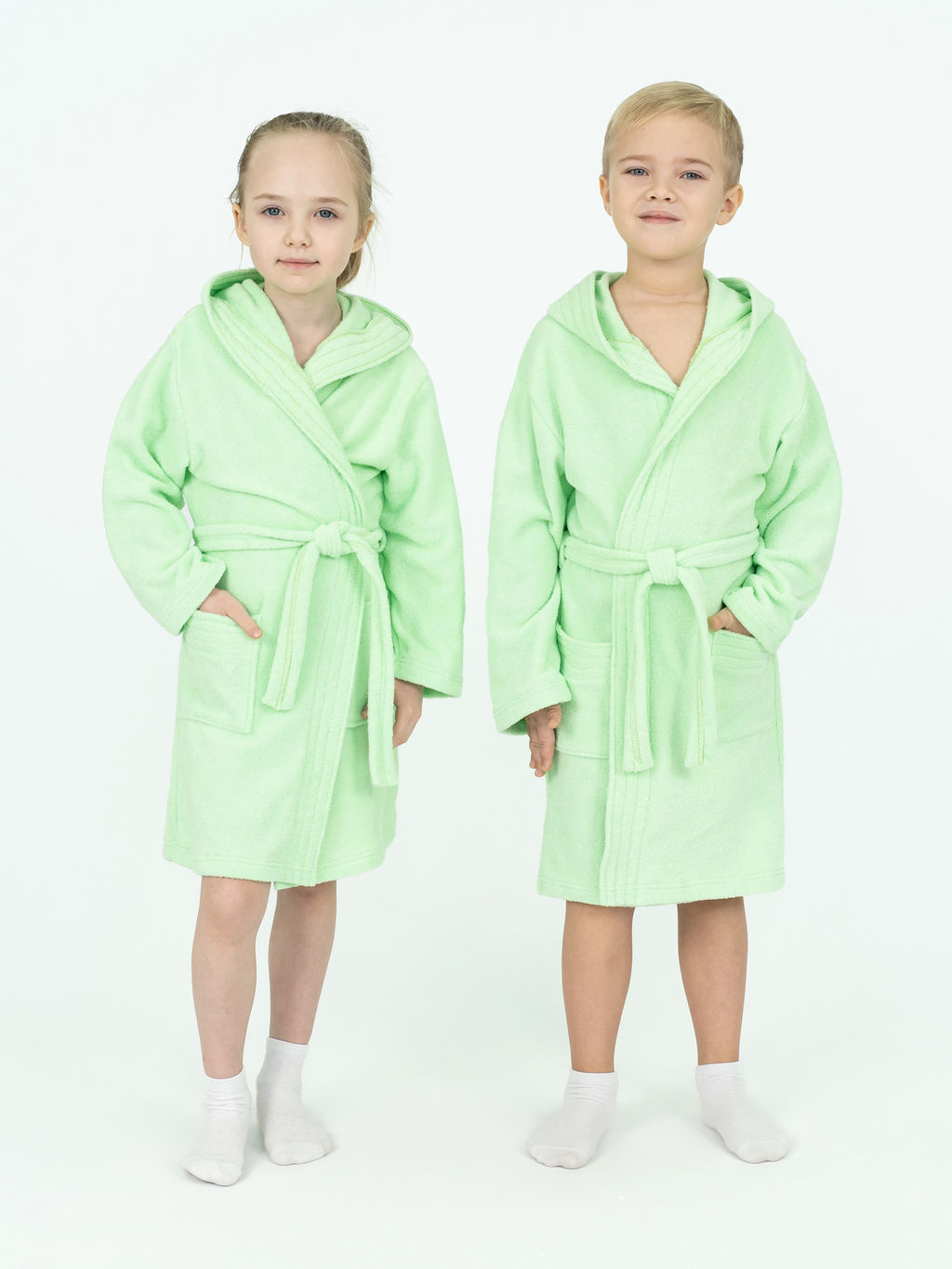 Халат детский мята 915 (146, 76)