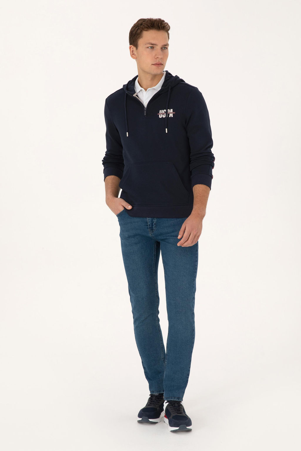 Erkek Lacivert Sweatshirt - U.s. polo assn фото 4
