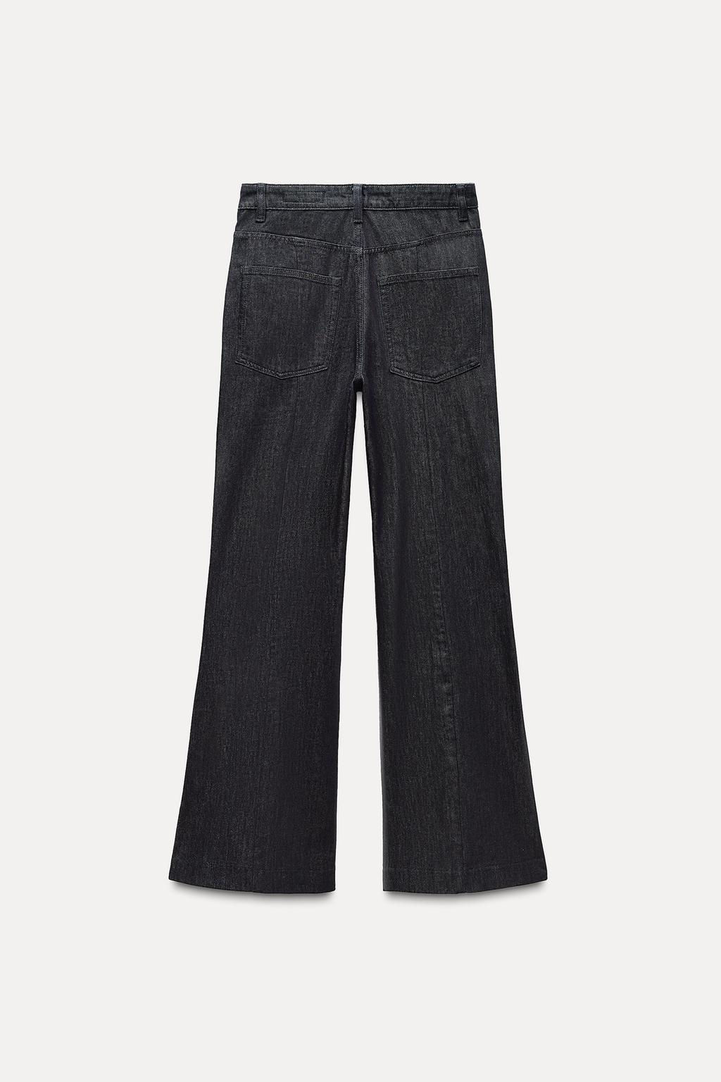 ZW COLLECTION RELAXED BOOTCUT JEANS - Zara фото 6