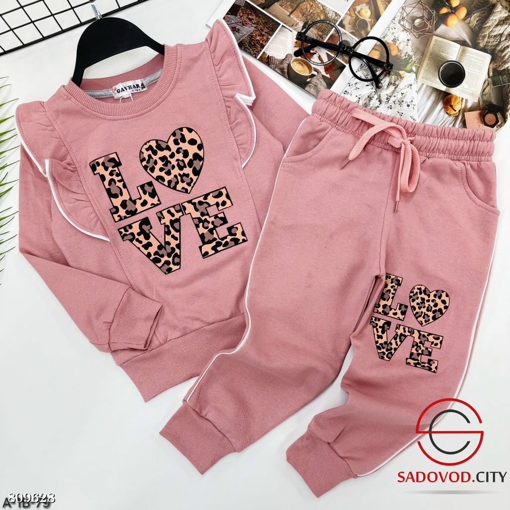 Костюм из двунитки для девочки - Bruno фото 19