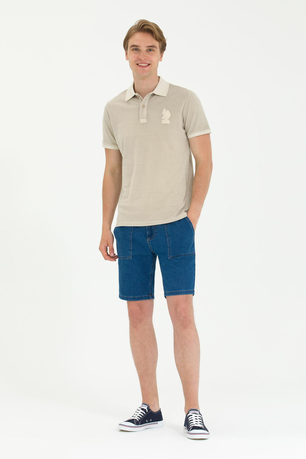 Мужская базовая футболка Stone - U.s. polo assn фото 11