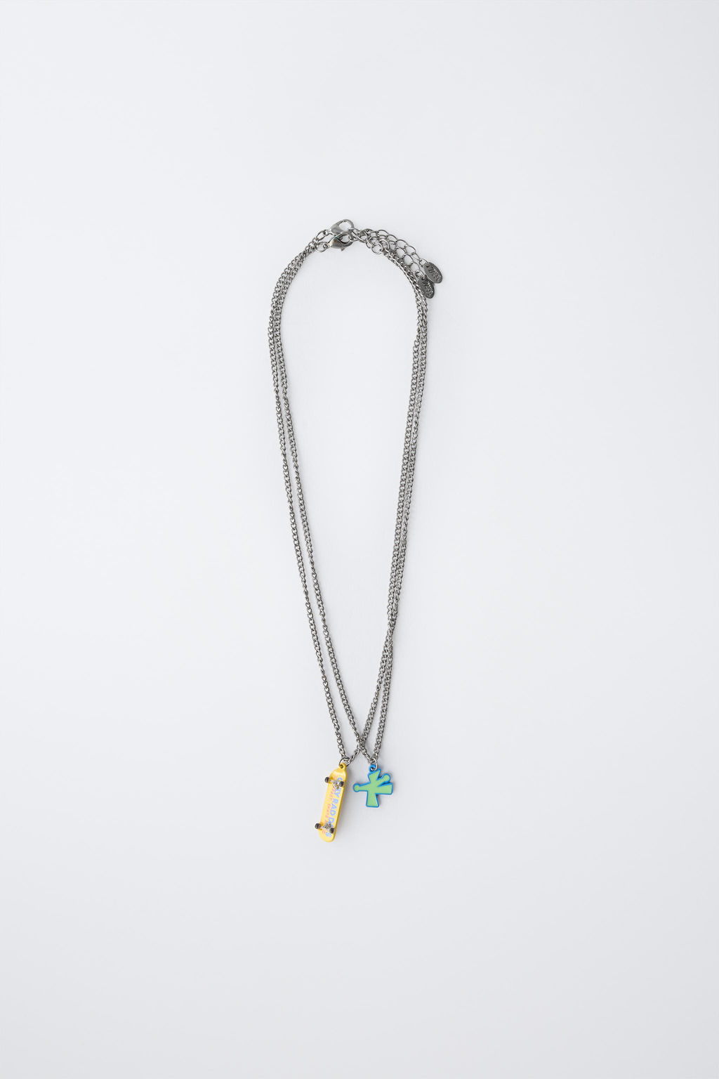 PACK OF TWO SKATE NECKLACES