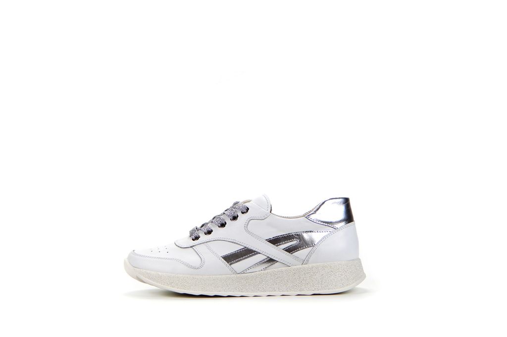 Кроссовки EDART 132.157 w.white.silver  фото 2