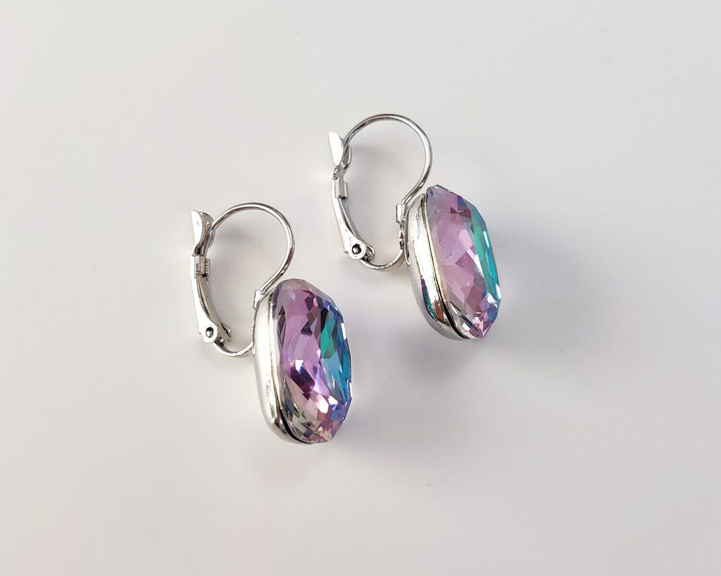 Серьги с чешскими кристаллами - Vel vett фото 4