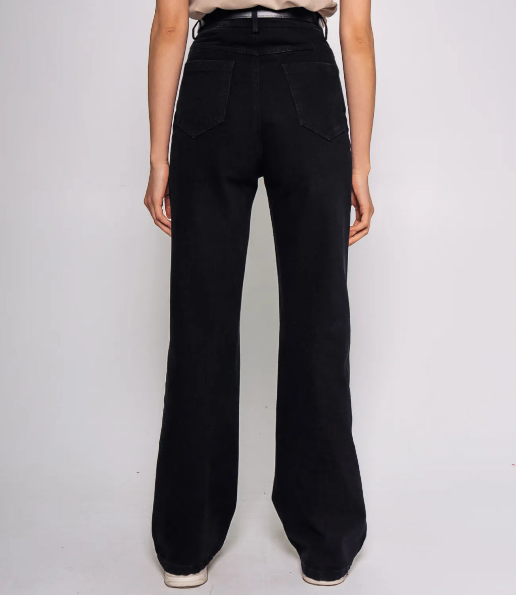 Джинсы #КТ7557, чёрный