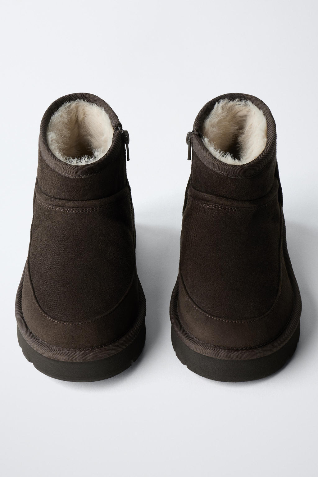 LINED ANKLE BOOTS - Zara фото 13