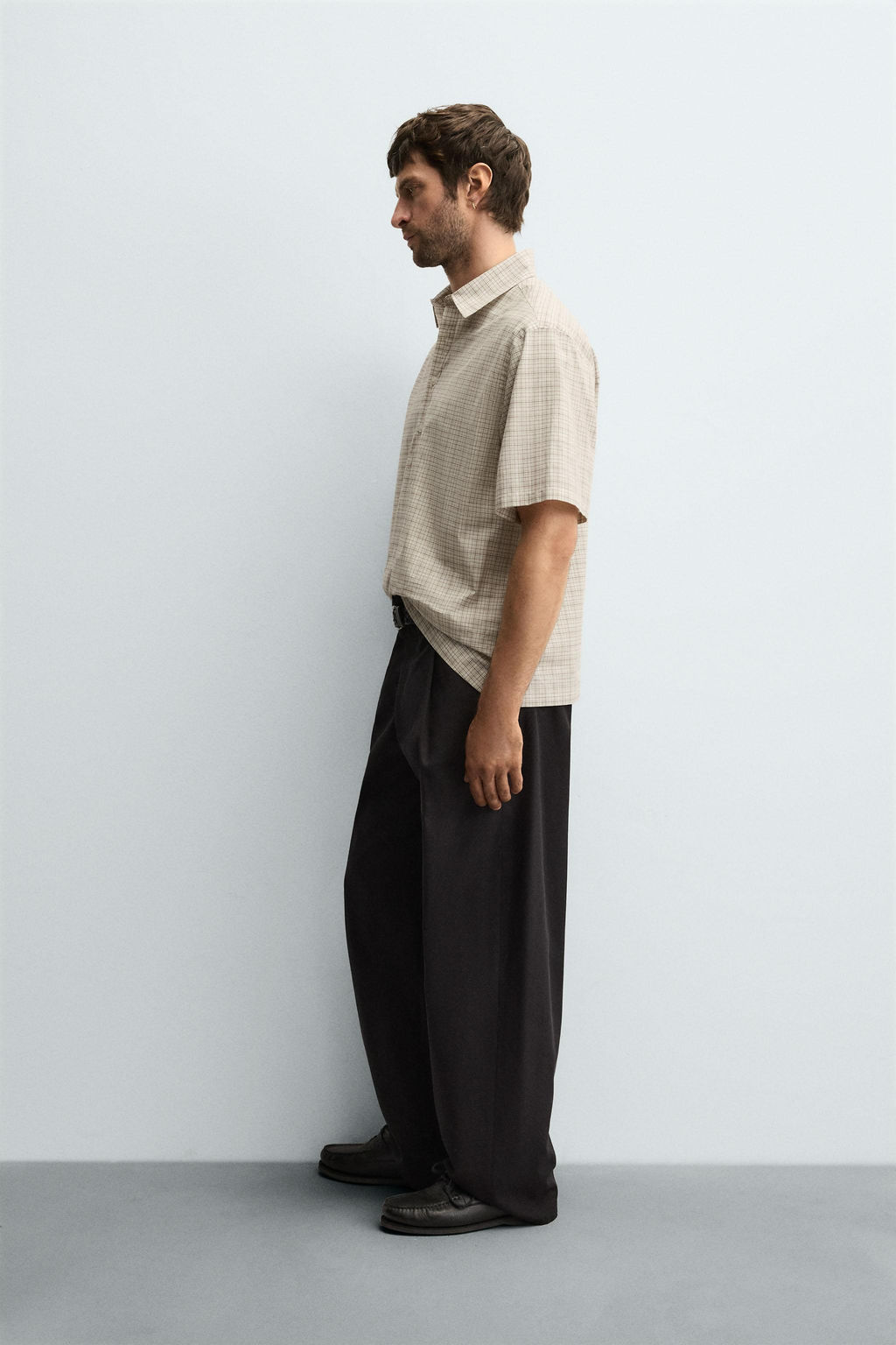 CHECK POLO SHIRT - Zara фото 4
